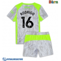 Fotballdrakt Barn Manchester City Rodri Hernandez #16 Tredjedraktsett 2025-26 Kortermet (+ Korte bukser)